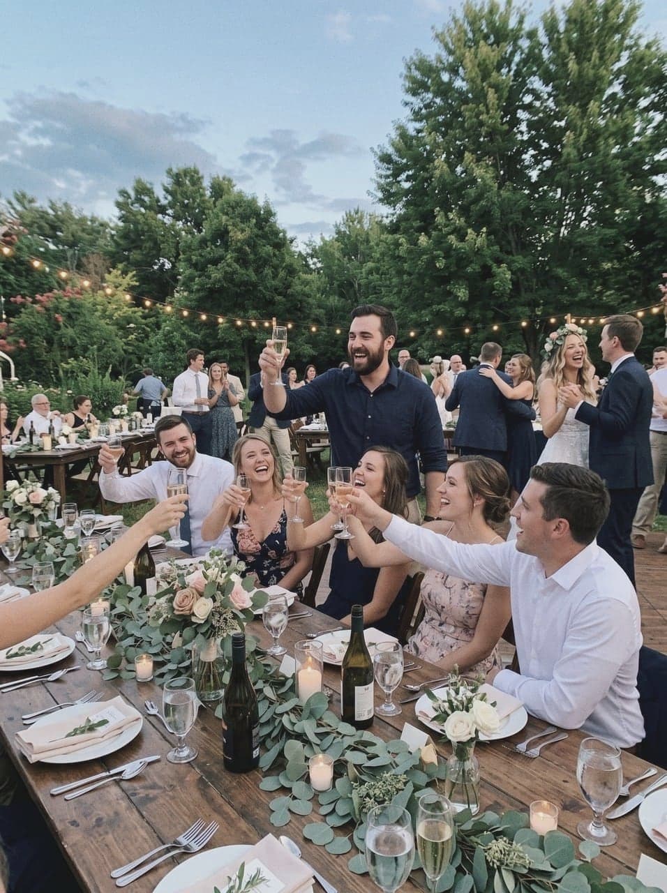 A moment from a wedding